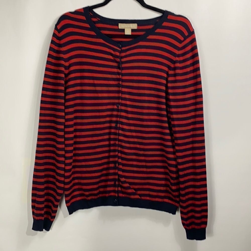 3For$20  Banana Republic Red/Black Cardigan size: large
